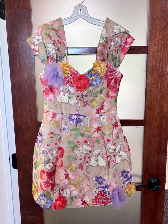 Elliatt Dresses & Skirts - Elliatt Floral-Embroidered Dress